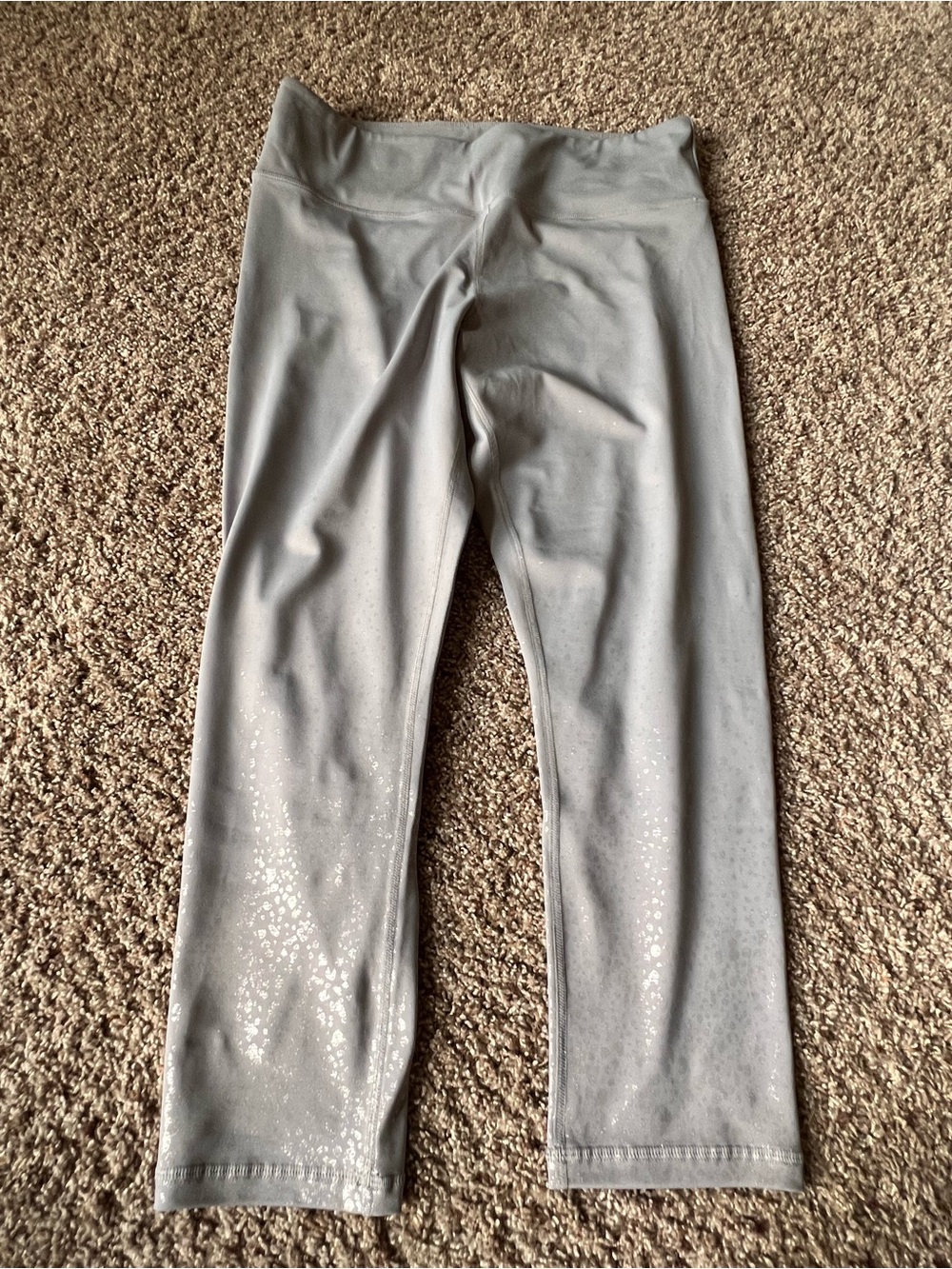 ZYIA Gray Leggings with Sparkle